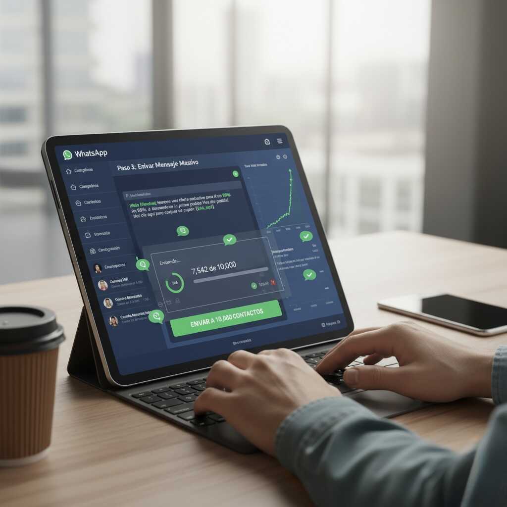 Paso 3: Programa y Envía - Whatsapp Bulk Sender